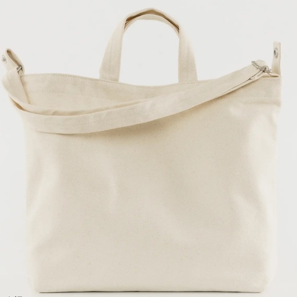 Baggu Deadstock Horizontal Duck Bag Natural Canvas 
Brand New Snap Closure - Picture 1 of 8